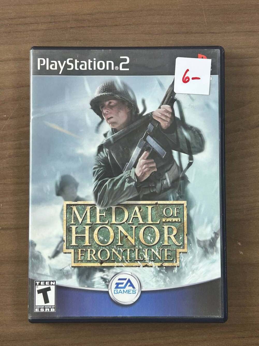 Medal of Honor Frontline Sony PlayStation 2 PS2 NTSC Disc Case Manual EA Games